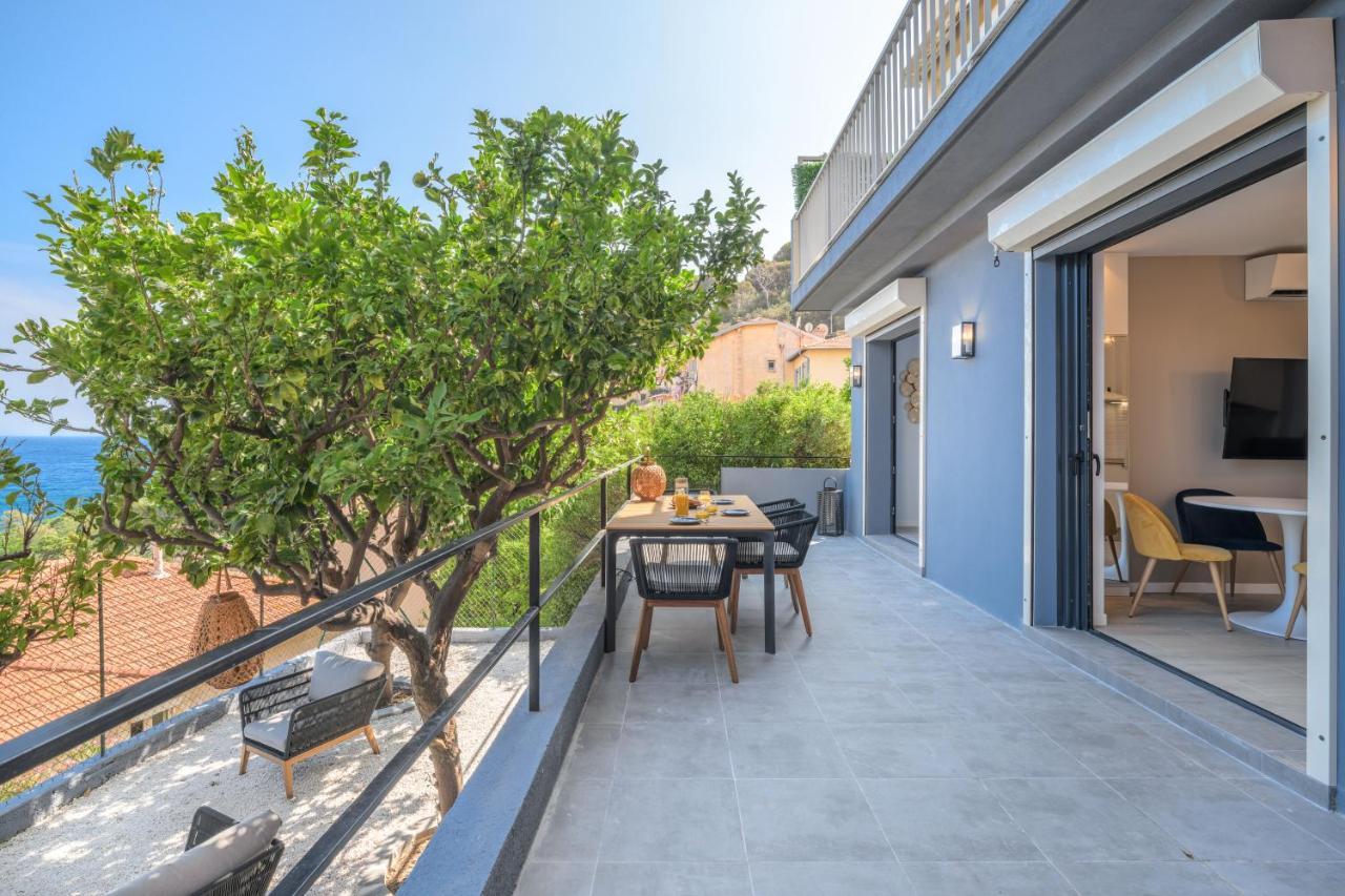 Proche Monaco, Vue Mer, Acces Plage Et Jardin Privatif Saint-Antoine  Екстер'єр фото