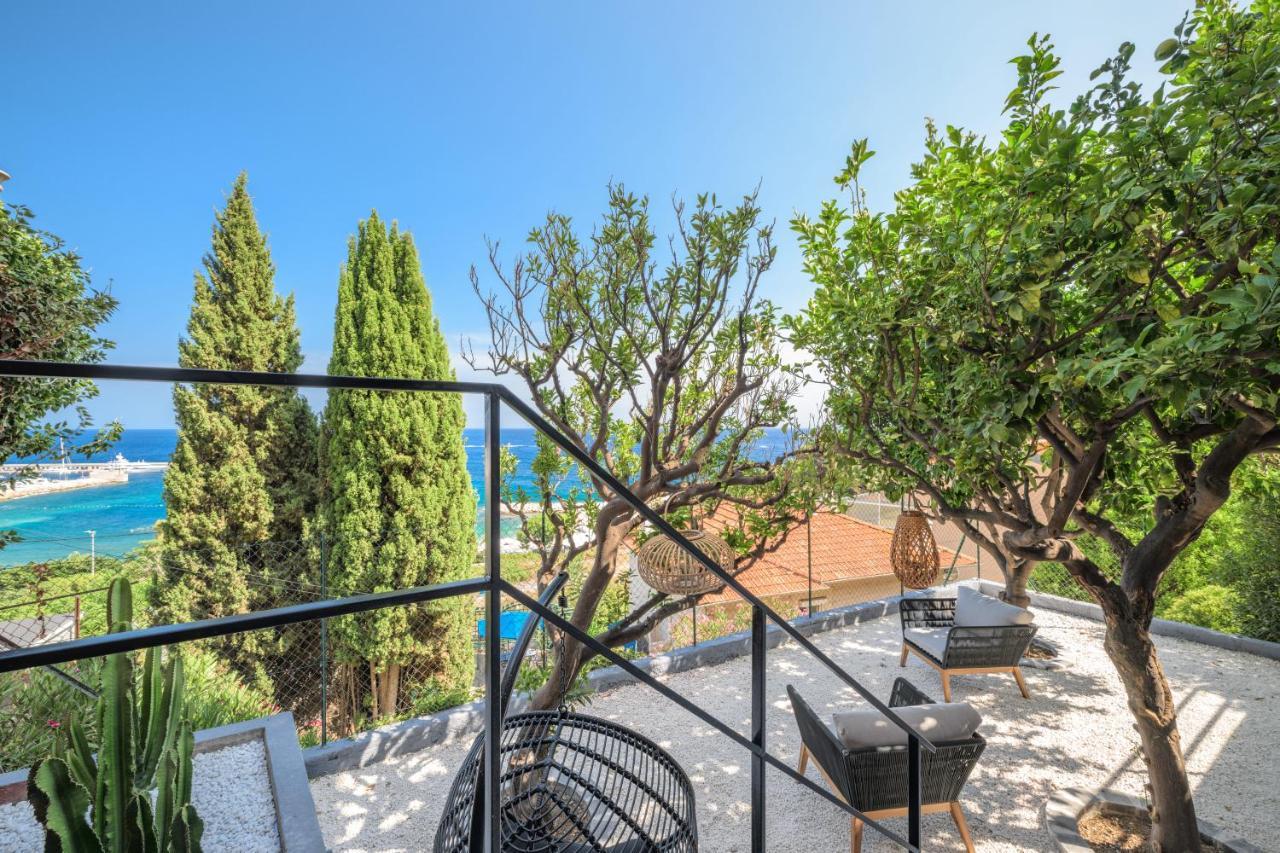 Proche Monaco, Vue Mer, Acces Plage Et Jardin Privatif Saint-Antoine  Екстер'єр фото
