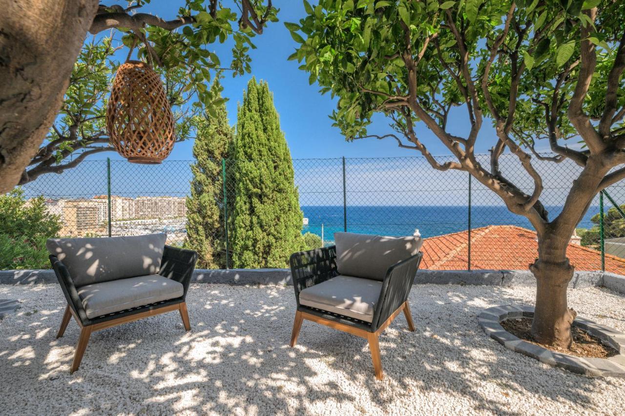Proche Monaco, Vue Mer, Acces Plage Et Jardin Privatif Saint-Antoine  Екстер'єр фото