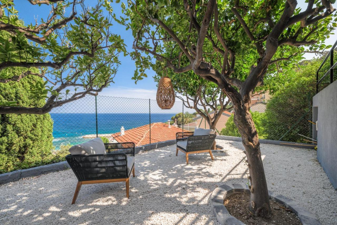 Proche Monaco, Vue Mer, Acces Plage Et Jardin Privatif Saint-Antoine  Екстер'єр фото
